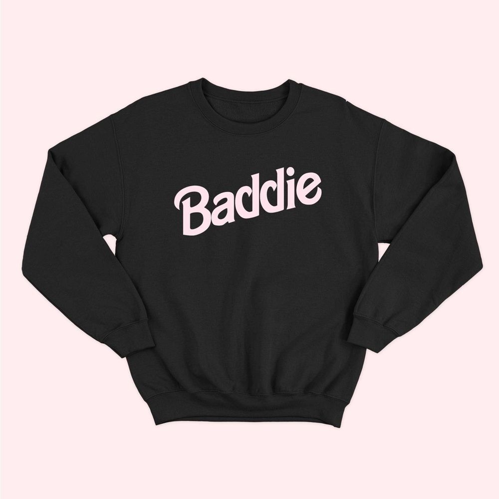 Black Baddie Graphic Sweatshirt